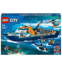LEGO® City - Polarudforskningsskib 60368 - 815 Dele LEGO® City - Polarudforskningsskib 60368 - 815 Dele
