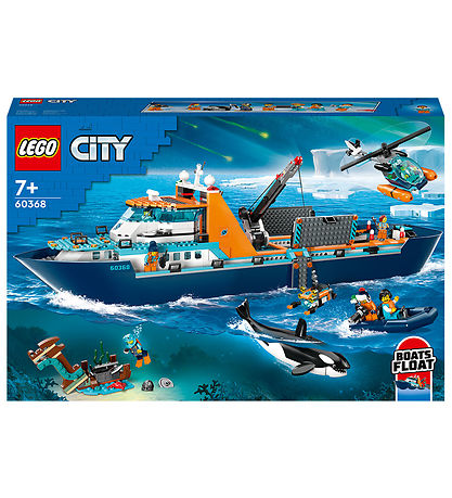 LEGO® City - Polarudforskningsskib 60368 - 815 Dele LEGO® City - Polarudforskningsskib 60368 - 815 Dele