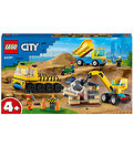 LEGO® City - Entreprenørmaskiner Og Nedrivningskran 60391 - 235 