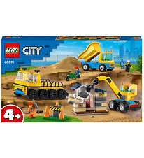 LEGO® City - Entreprenørmaskiner Og Nedrivningskran 60391 - 235  LEGO® City - Entreprenørmaskiner Og Nedrivningskran 60391 - 235