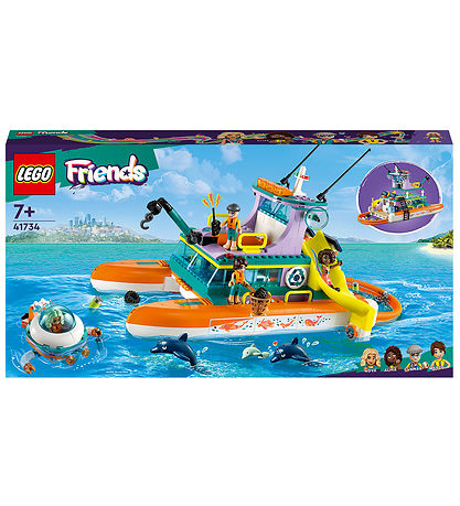 LEGO® Friends - Redningsbåd 41734 - 717 Dele LEGO® Friends - Redningsbåd 41734 - 717 Dele