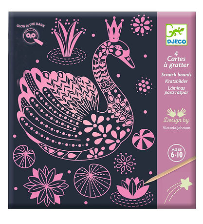 Djeco Skrabekort - Vidunderlige Verden Djeco Skrabekort - Vidunderlige Verden