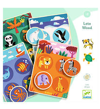 Djeco Banko - 20 Dele - Træ - Læringsspil