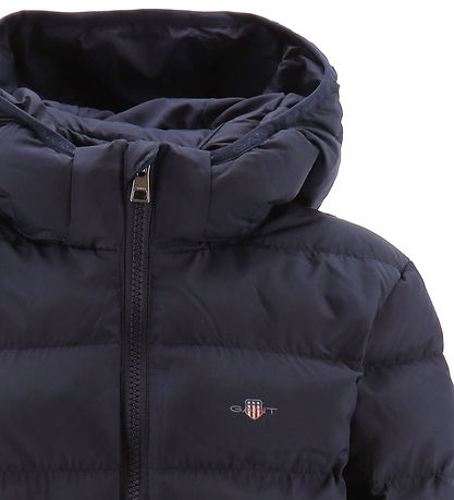 GANT Dynejakke - Light Padded Shield - Evening Blue GANT Dynejakke - Light Padded Shield - Evening Blue