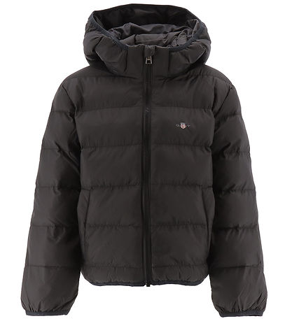GANT Dynejakke - Light Padded Shield - Sort GANT Dynejakke - Light Padded Shield - Sort