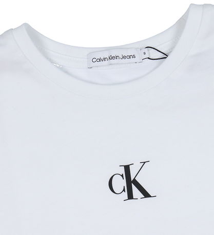 Calvin Klein T-shirt - CK Logo Boxy - White