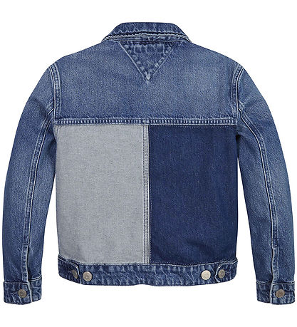 Tommy Hilfiger Denimjakke - U Oversized - Vintagebluewashed Tommy Hilfiger Denimjakke - U Oversized - Vintagebluewashed