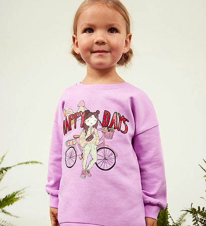 Name It Sweatshirt - NmfKirsten - Violet Tulle Name It Sweatshirt - NmfKirsten - Violet Tulle