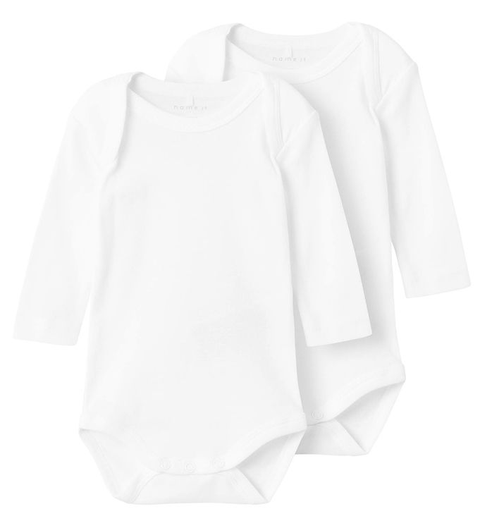 Name It Body l/æ - Noos - NbnBody - 2-pak - Bright White