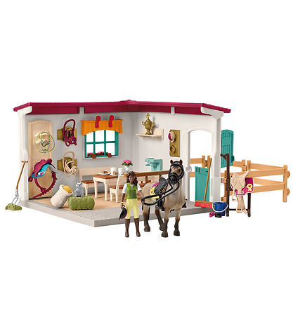 Schleich Horse Club - Tack Room Extension - 85 Dele - 42591 Schleich Horse Club - Tack Room Extension - 85 Dele - 42591