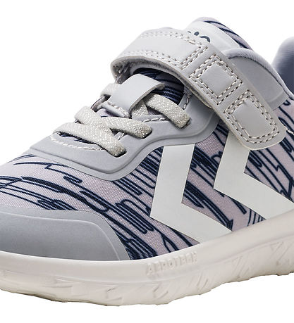 Hummel Sko - Actus Print Recycled Jr - Lunar Rock