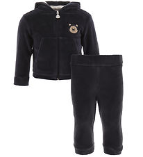 Moncler Veloursæt - Navy Moncler Veloursæt - Navy
