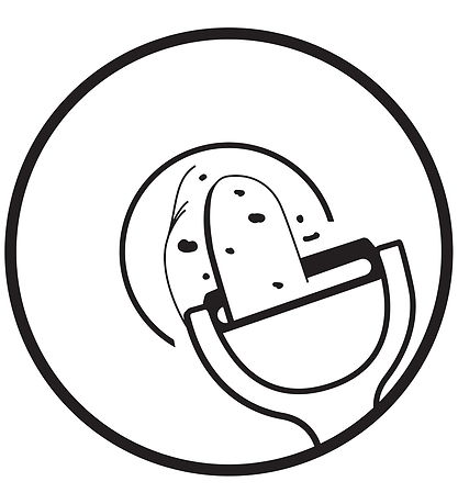 Kinderkitchen Kartoffelskræller - Brun/Grøn