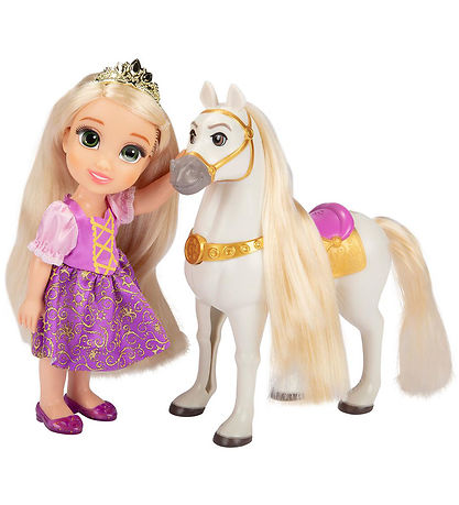 Disney Princess Dukke - 15 cm - Rapunzel & Maximus