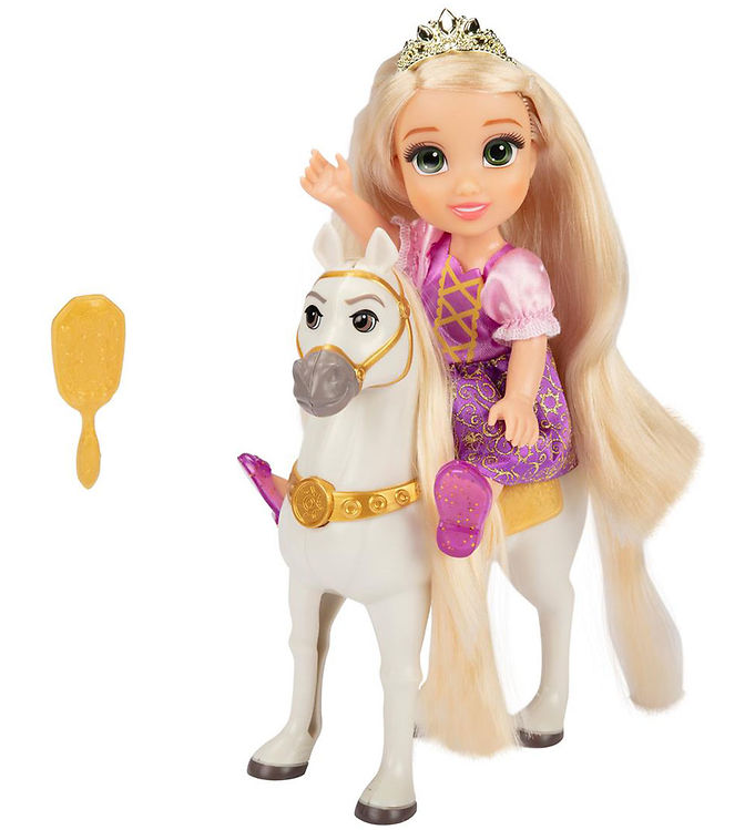 Disney Princess Dukke - 15 cm - Rapunzel & Maximus