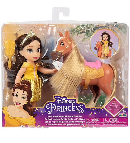 Disney Princess Dukke - 15 cm - Belle & Philippe