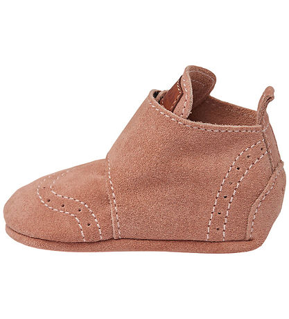 Petit La Busch Leder-Krabbelschuhe - Light Rosa