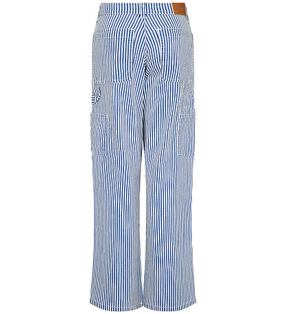 Sofie Schnoor Girls Jeans - Stribet - Blue