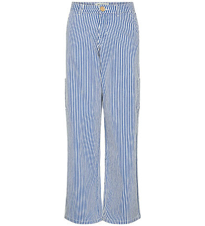 Sofie Schnoor Girls Jeans - Stribet - Blue Sofie Schnoor Girls Jeans - Stribet - Blue