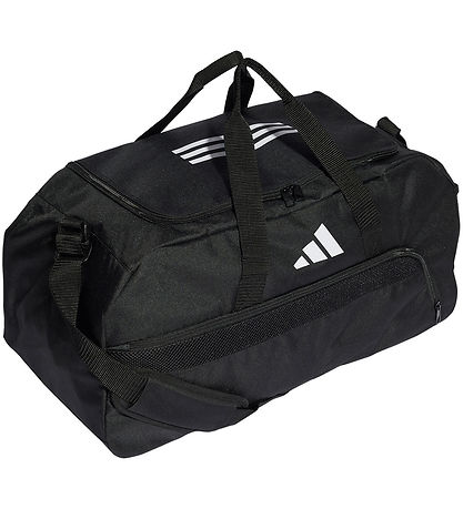 adidas Performance Taske - TIRO L DUFFLE M - Sort/Hvid adidas Performance Taske - TIRO L DUFFLE M - Sort/Hvid