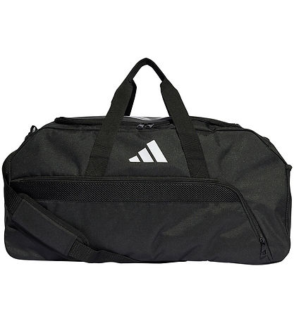adidas Performance Taske - TIRO L DUFFLE M - Sort/Hvid adidas Performance Taske - TIRO L DUFFLE M - Sort/Hvid