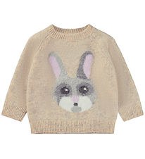 Molo Bluse - Uld/Polyester - Gilby - Sandy Molo Bluse - Uld/Polyester - Gilby - Sandy