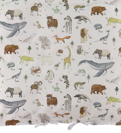 Nørgaard Madsens Bedding - Baby - White w. Animals