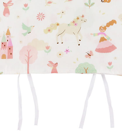 Nørgaard Madsens Sengetøj - Junior - Hvid m. Eventyrhave Nørgaard Madsens Sengetøj - Junior - Hvid m. Eventyrhave