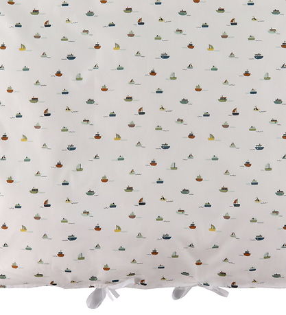 Nørgaard Madsens Sengetøj - Junior - Hvid m. Sejlskibe