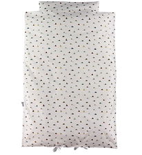 Nørgaard Madsens Sengetøj - Baby - Hvid m. Sejlskibe Nørgaard Madsens Sengetøj - Baby - Hvid m. Sejlskibe