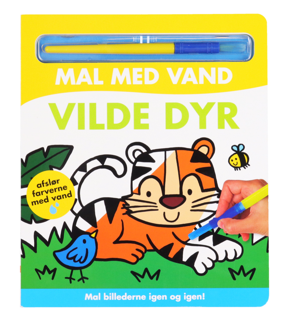 Alvilda Buch - Malen mit Wasser, wilden Tieren - Alvilda - One Size - Malbücher