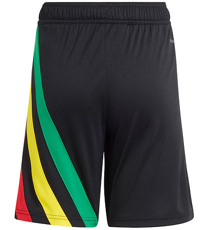 adidas Performance Shorts - Fortore - Sort/Gul/Rød adidas Performance Shorts - Fortore - Sort/Gul/Rød