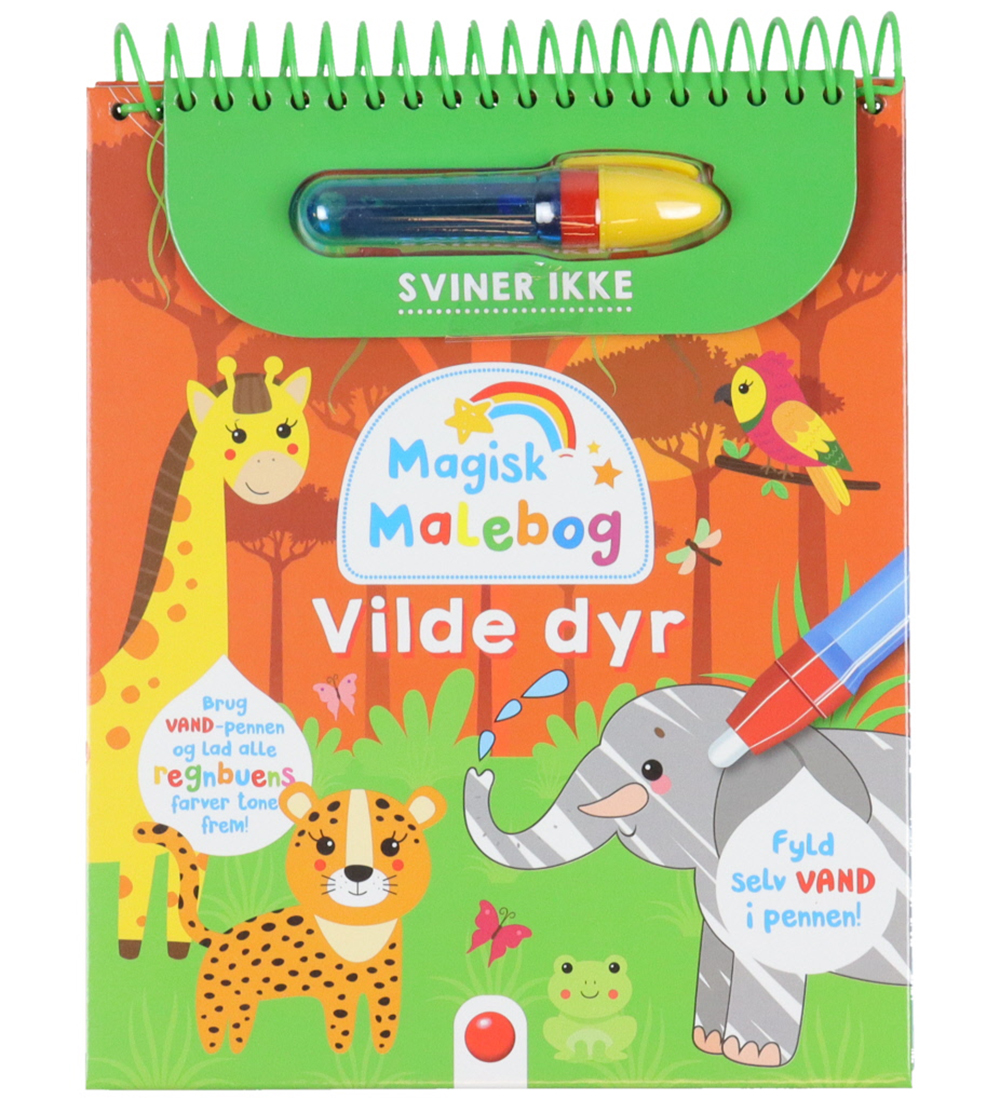 Forlaget Bolden Magie Malbuch - Wilde Tiere - Forlaget Bolden - One Size - Malbücher