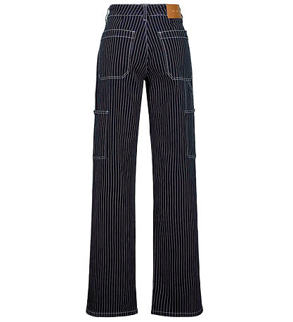 Sofie Schnoor Girls Jeans - Dark Blue Stribet Sofie Schnoor Girls Jeans - Dark Blue Stribet