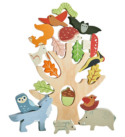 Tender Leaf Trælegetøj - Stabledyr - Skoven - 20 Dele Tender Leaf Trælegetøj - Stabledyr - Skoven - 20 Dele