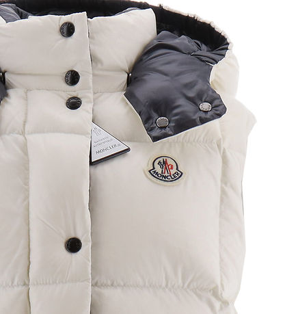 Moncler Dunvest - Luzule - Off White m. Navy Moncler Dunvest - Luzule - Off White m. Navy