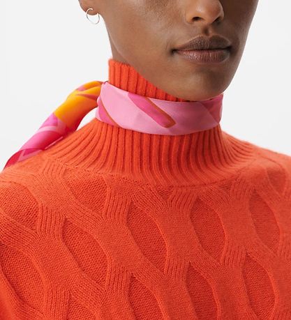 Lala Berlin Tørklæde - Cube Ahrina - 50x50 - Treasure Dragonfrui Lala Berlin Tørklæde - Cube Ahrina - 50x50 - Treasure Dragonfrui