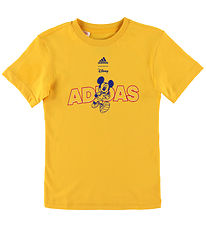 adidas Performance T-shirt - I DY MM T - Gul adidas Performance T-shirt - I DY MM T - Gul
