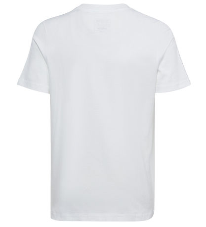 adidas Performance T-shirt - U BL TEE - Hvid/Sort adidas Performance T-shirt - U BL TEE - Hvid/Sort