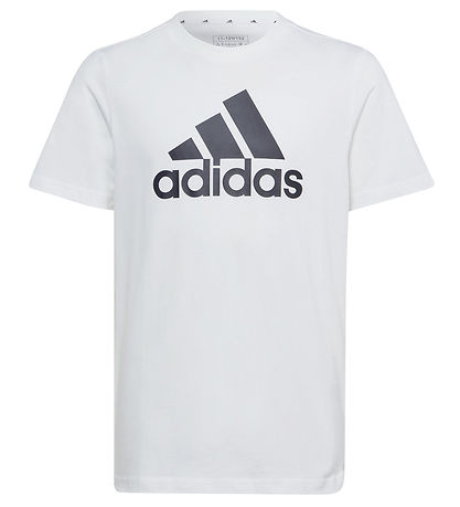 adidas Performance T-shirt - U BL TEE - Hvid/Sort adidas Performance T-shirt - U BL TEE - Hvid/Sort