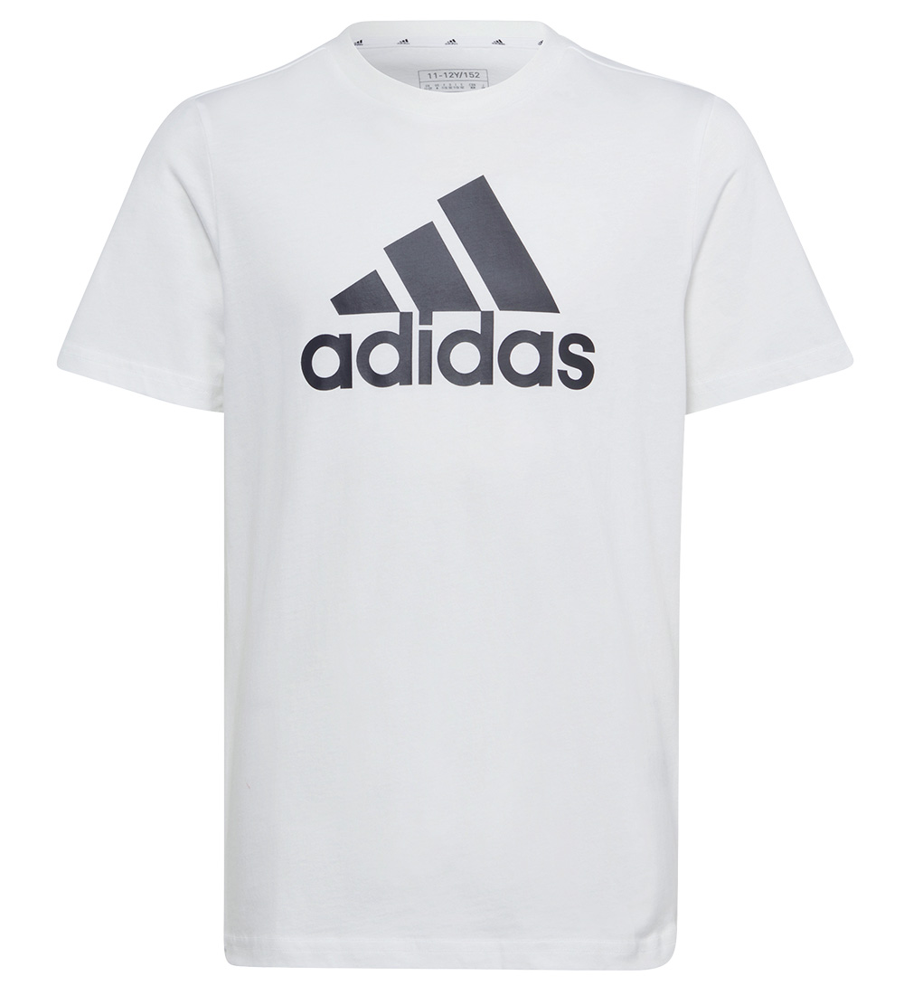 adidas Performance T-Shirt - U BL Tee - Weiß/Schwarz - adidas Performance - 10 Jahre (140) - T-Shirts