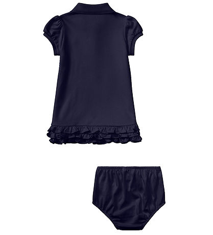 Polo Ralph Lauren Kjole m. Bloomers - Core Replen - French Navy