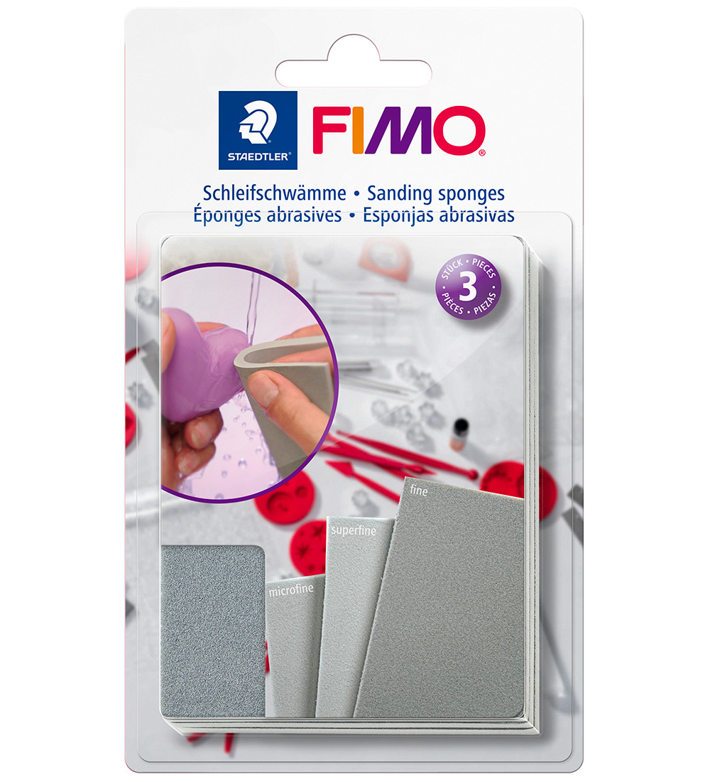 Staedtler FIMO Schleifset - 3 st. - Staedtler - One Size - Kreatives Spielset