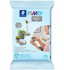 Staedtler FIMO Modellervoks - Granit Effect - 350g - Grå Staedtler FIMO Modellervoks - Granit Effect - 350g - Grå