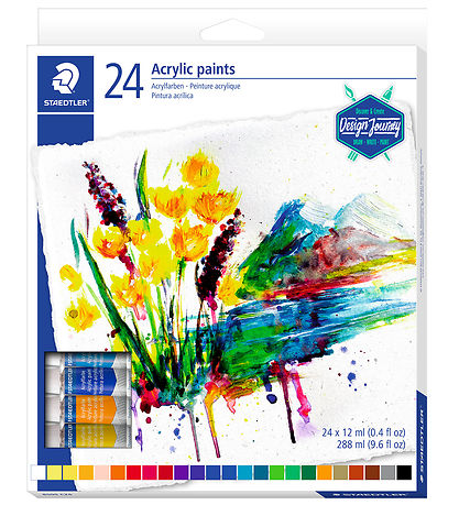 Staedtler Akryl Maling - 24 stk - 12 ml Staedtler Akryl Maling - 24 stk - 12 ml