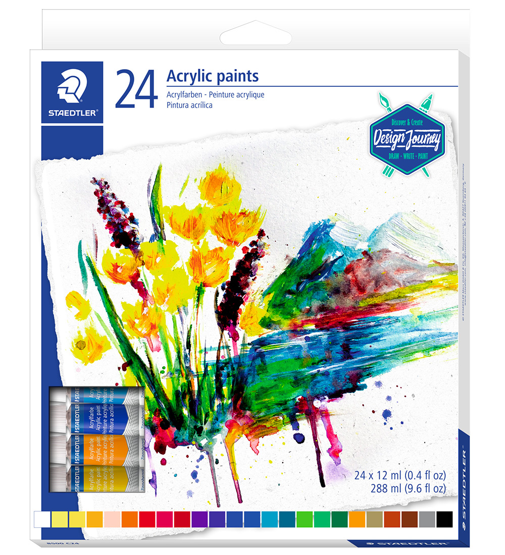 Staedtler Acrylfarbe - 24 st. - 12 ml - Staedtler - One Size - Farbe