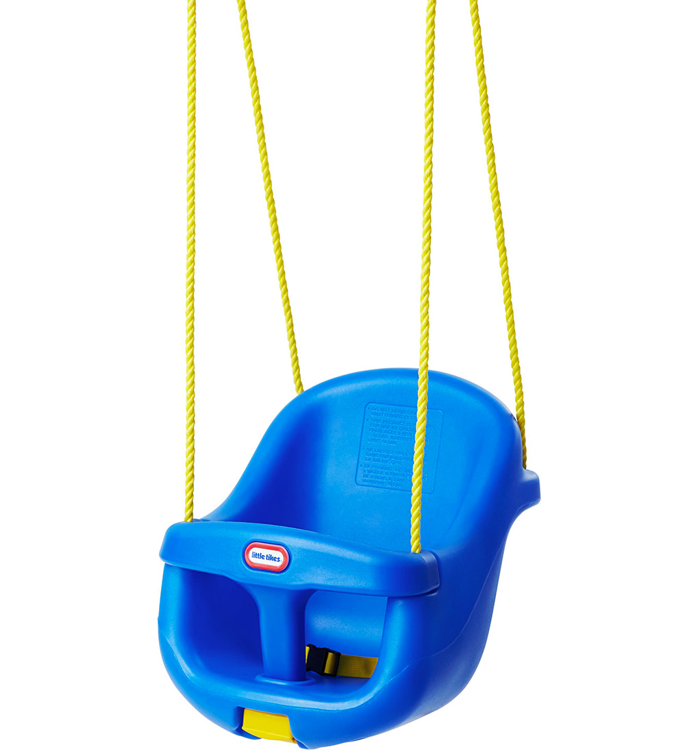 Little Tikes Schaukel - Hoher Rücken - Blau - Little Tikes - One Size - Motorik Tiere