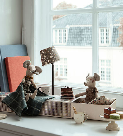 Maileg Gulvlampe m. Lys - 20,5x7 cm - Anthracite Maileg Gulvlampe m. Lys - 20,5x7 cm - Anthracite