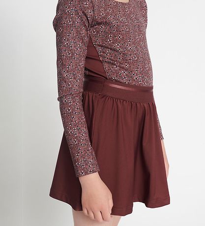 Rethinkit Gymnastikdragt - Frida - Rose Brown Flowers Rethinkit Gymnastikdragt - Frida - Rose Brown Flowers