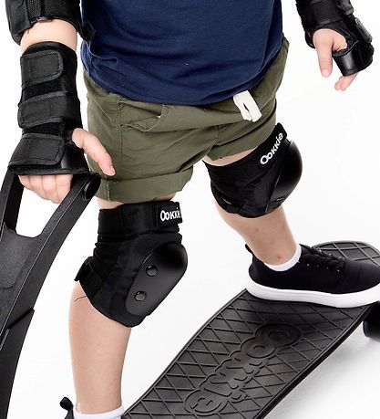 Ookkie Protection Set - Safety Pads x-Small - Black